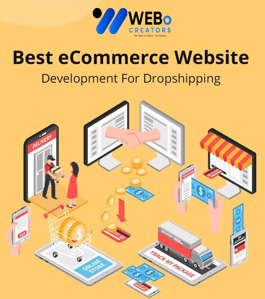 Modern Shopify dropshipping store design for online selling in Nevada City 2026