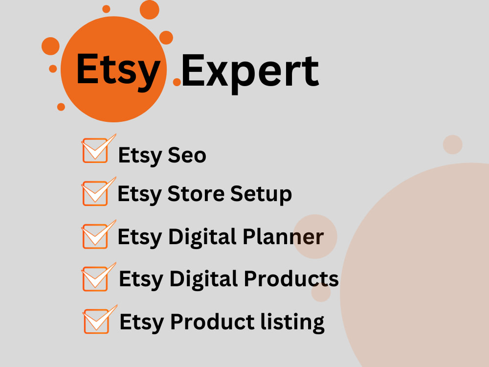 Etsy Shop Setup Service | Branding, SEO, Banner Design, Product Listings in Nevada City